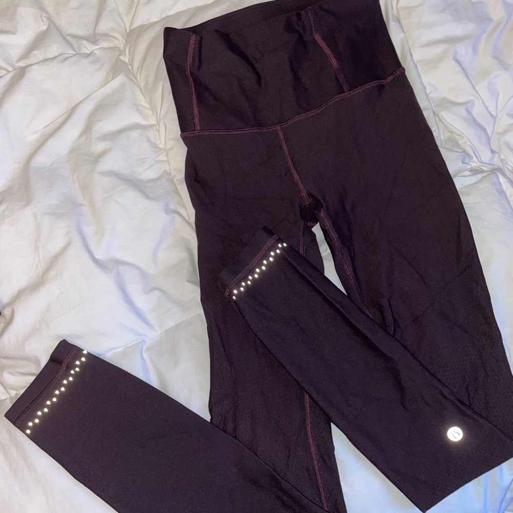 Deep purple lululemon leggings